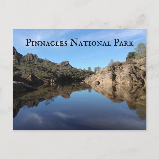 Beer Gulch Reservoir, Pinnacles National Park, Cal Briefkaart (Voorkant)