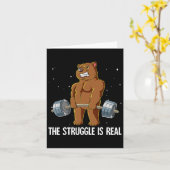 Beer gym Weegtraining De strijd is echt Kaart (Gele Bloem)