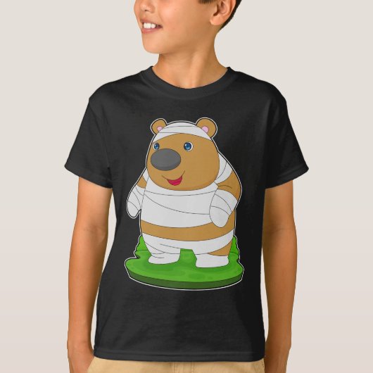 Beer Halloween Mummie T-shirt (Voorkant)