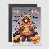 Beer Halloween Schattig Aardig Grappig Dier Magie (Voorkant / Achterkant)