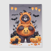 Beer Halloween Schattige Schattig Funny Animal Mag (Voorkant)