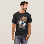 Beer Halloween Vampier T-shirt (Voorkant volledig)