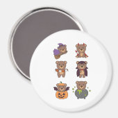 Beer Halloween Witch Devil Pumpkin Vampire Costuum Magneet (Voorkant / Achterkant)