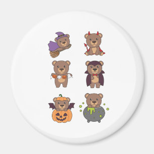 Beer Halloween Witch Devil Pumpkin Vampire Costuum Magneet