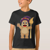 Beer Halloween Witch T-shirt (Voorkant)