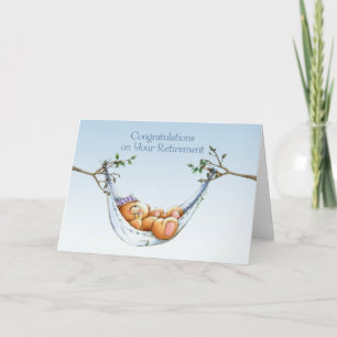 Beer Hammock Wenskaart Kaart