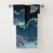 Beer handdoekjes Aangepaste polaire Beren handdoek (Insitu)