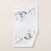 Beer handdoekjes Aangepaste polaire Beren handdoek (Handdoek)