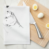 Beer handdoekmoeder en Beer handdoek (Quarter Fold)