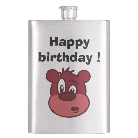 beer "HAPPY BIRTHDAY" Flacon (Voorkant)