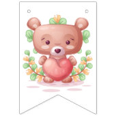 Beer hart Collectie - Blauw Vlaggetjes (Tweede vlag)