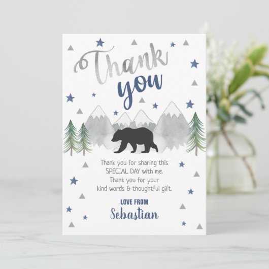 Beer - Hartelijk dank - Kaartavontuur Hartelijk da Kaart (Staand voorkant)