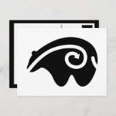 beer hartlijn briefkaart (Voorkant / Achterkant)