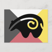 beer hartlijn briefkaart (Voorkant)