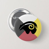 beer hartlijn ronde button 5,7 cm (Voorkant /achterkant)