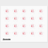 Beer hartsmelting ster sticker (Vel)