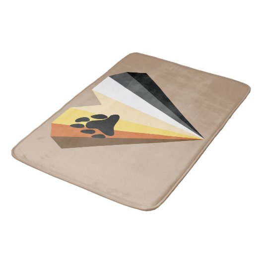 Beer Heart Pride Badmat (Gekanteld)