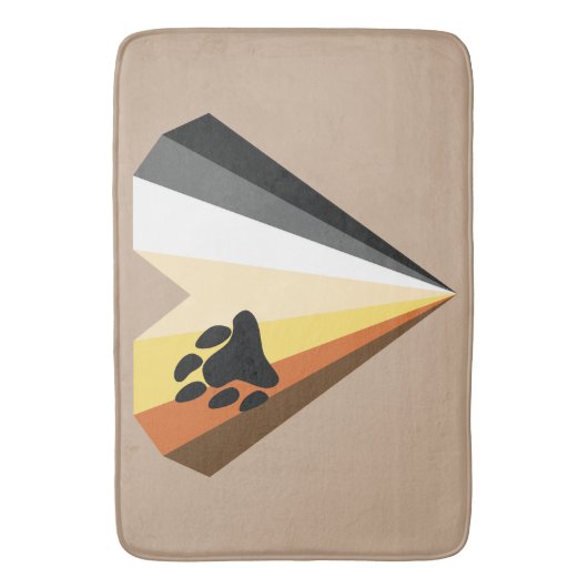 Beer Heart Pride Badmat (Voorkant Verticaal)