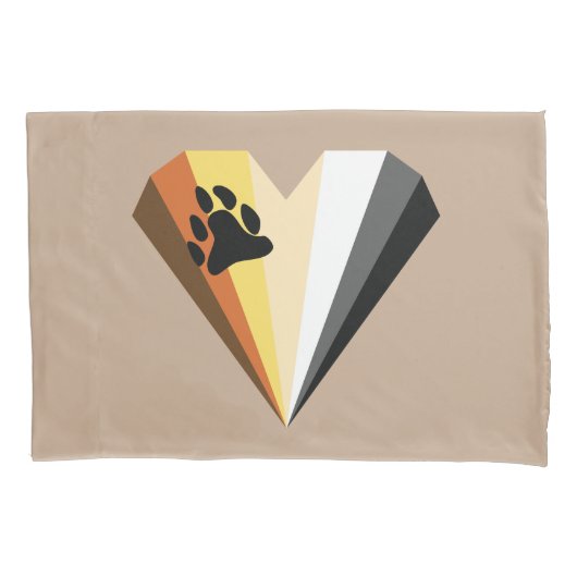 Beer Heart Pride Kussenslopen (Voorkant-Links)