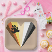 Beer Heart Pride Paper Borden Papieren Bordje (Feest)