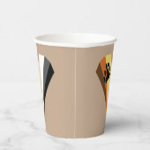 Beer Heart Pride Paper Cups Papieren Bekers (Rechts)