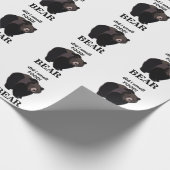 Beer heb ik voedsel geuren Grappig Beer Cadeaupapier (Hoek)