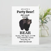 Beer heb ik voedsel geuren Grappig Beer Kaart (Staand voorkant)