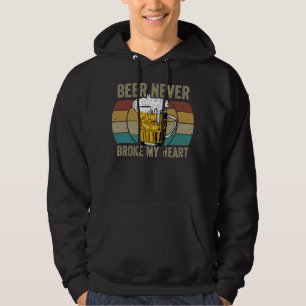 Beer heeft nooit mijn hart gebroken hoodie