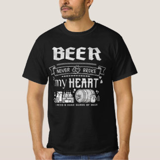 Beer heeft nooit mijn hart gebroken t-shirt