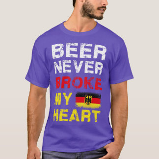 Beer heeft nooit mijn hart gebroken t-shirt