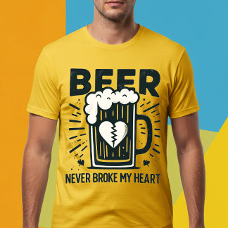 Beer heeft nooit mijn hart gebroken t-shirt
