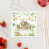 Beer Herfst Baby shower Servet (Insitu)