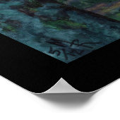 Beer Herfsten Kunst afdrukken Poster (Hoek)