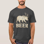 Beer Herten  Bier T-shirt (Voorkant)