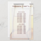 Beer het Beer Menu (Voorkant / Achterkant)