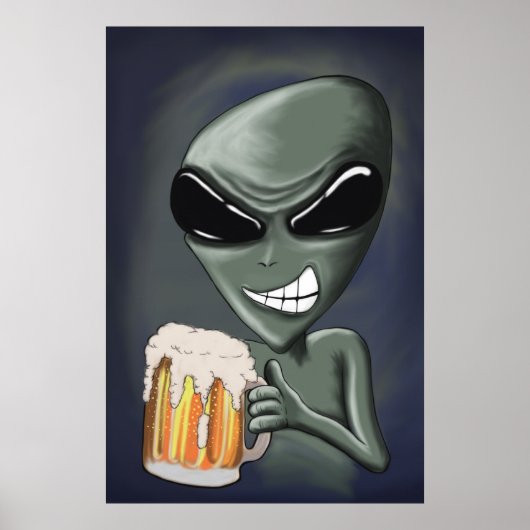 Beer het is wat we Drink hebben. Poster (Voorkant)