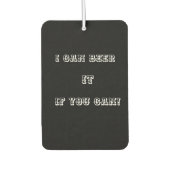 Beer het luchtverfrisser (Voorkant)