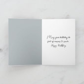 Beer Het roosteren van een marshmallow boven kampv Kaart (Binnen)