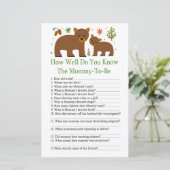 Beer Hoe goed ken je het baby shower spel? (Staand voorkant)