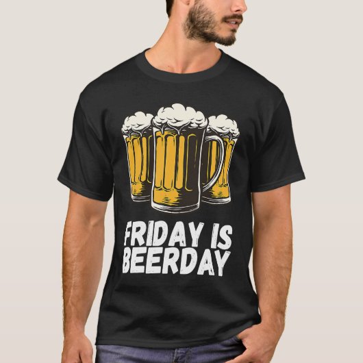 Beer Homebrew Brewer 1 T-shirt (Voorkant)