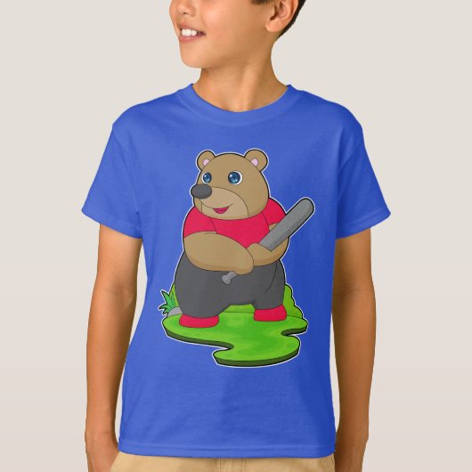 Beer Honkbal Bat T-shirt (Voorkant)