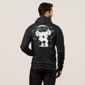 Beer_Hoofdtelefoon Hoodie (Achterkant volledig)