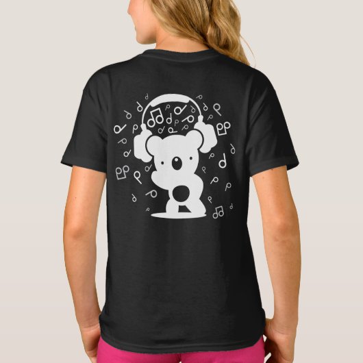 Beer_Hoofdtelefoon T-shirt (Achterkant)