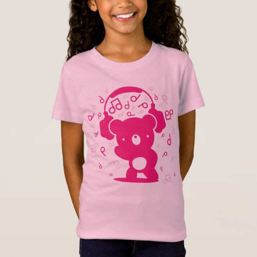 Beer_Hoofdtelefoon T-shirt (Voorkant)