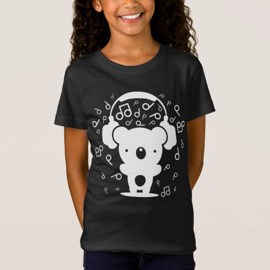 Beer_Hoofdtelefoon T-shirt (Voorkant)