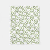 Beer Hop Fleece Deken (Voorkant)