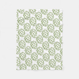 Beer Hop Fleece Deken