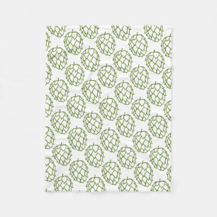 Beer Hop Fleece Deken