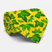 Beer Hops Brewer Pattern Brewery Stropdas (Opgerold)