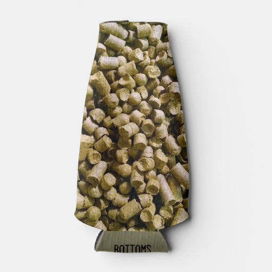 Beer Hops Brewery Home Brew Hop Head Flesjeskoeler (Voorkant)